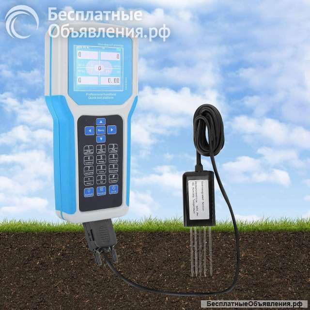 РН, ЕС, NPK, температуры и влажности почвы в кейсе, Китай