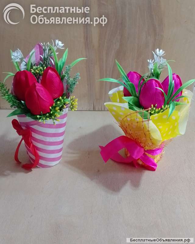 Мыльные букеты