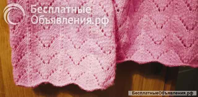 Авторский джемпер ручной вязки 42-44 р