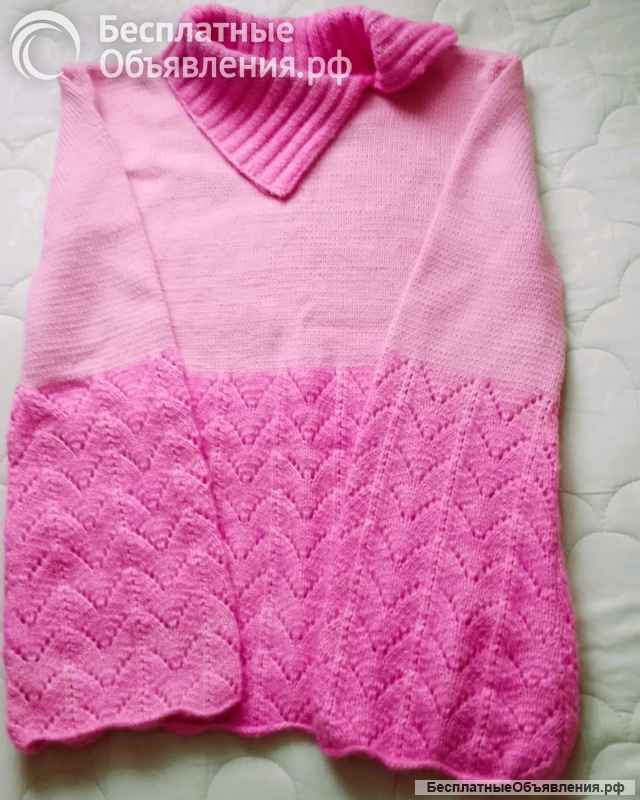 Авторский джемпер ручной вязки 42-44 р