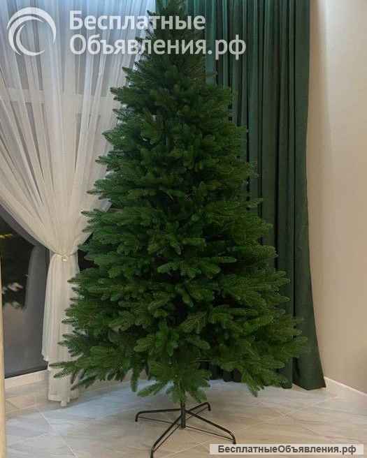 Ель искусственная литая премиум качества. 175 см. Россия.