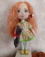 Кукла текстильная