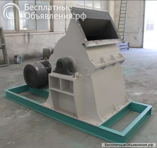 Промышленная дробилка для дерева