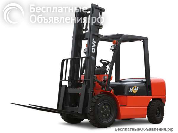 Вилочный дизельный автопогрузчик JAC CPCD30 (CPCD 30, CPCD30H, CPCD 30 H) (3-3,5 Т, серия H) 490BPG