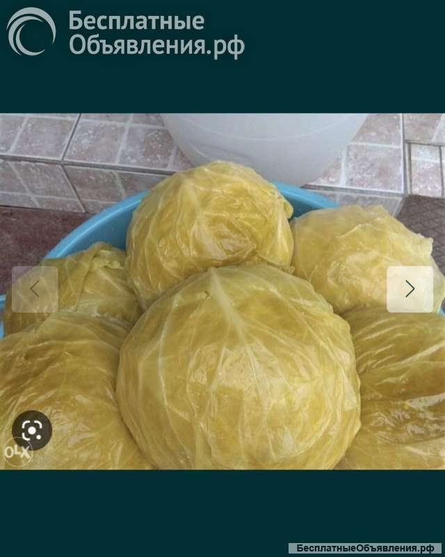 Квашеная капуста по Балканском рецепту