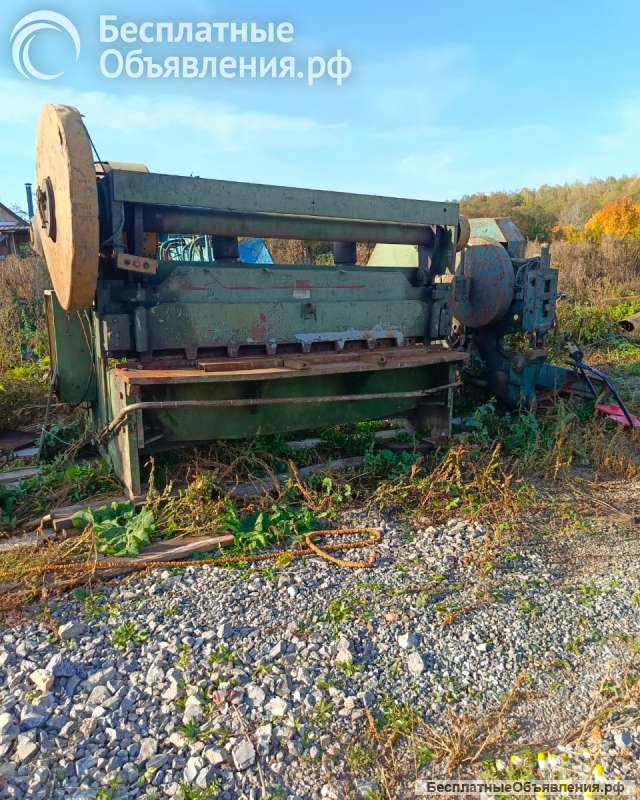 Гильотина 6,3 на 2 метраб/у