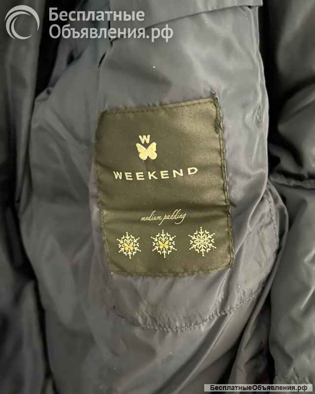 Пуховик демисезонный Max Mara 46 размер