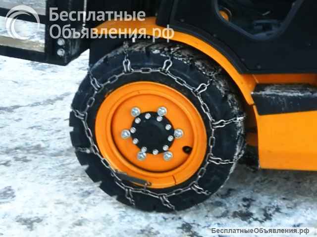 Цепи противоскольжения 6.50-10 для вилочного погрузчика