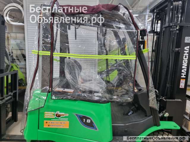 Мягкая кабина для вилочного погрузчика