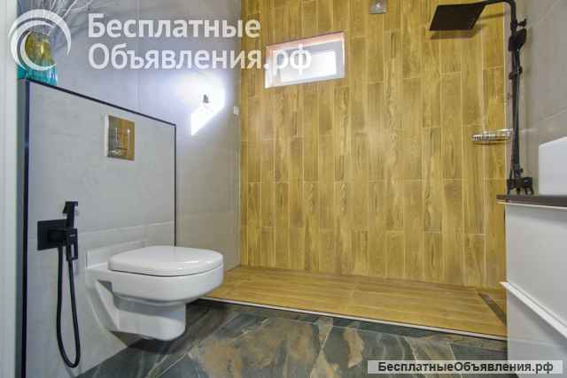 Дом со стильным оформлением и большим участком
