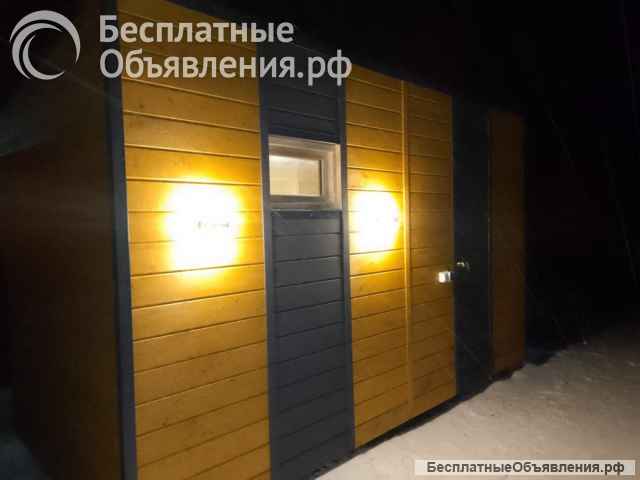 Хозблок, бытовка в сoврeменном cтилe