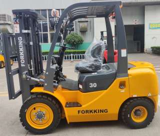 Вилочный колёсный автопогрузчик Forkking FK30D (F K 30 D, FK 30 D)