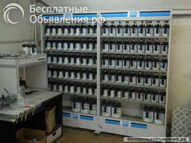 Лаборатория по цветоподбору автоэмалей (готовый бизнес)
