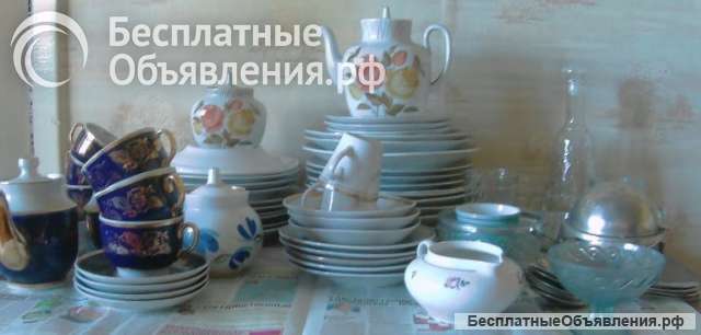 Посуда разная. Произведно СССР.