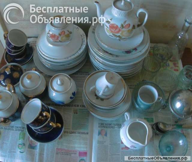 Посуда разная. Произведно СССР.