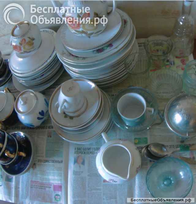 Посуда разная. Произведно СССР.