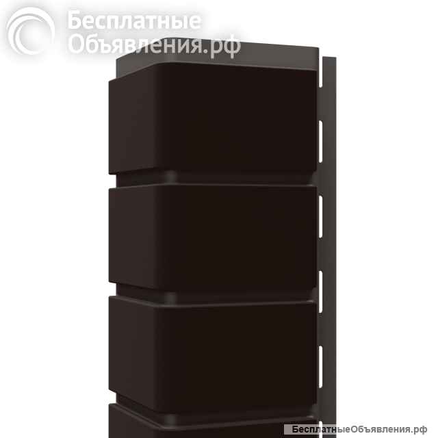 Фактурный наружный угол «Кирпич прокрашенный»