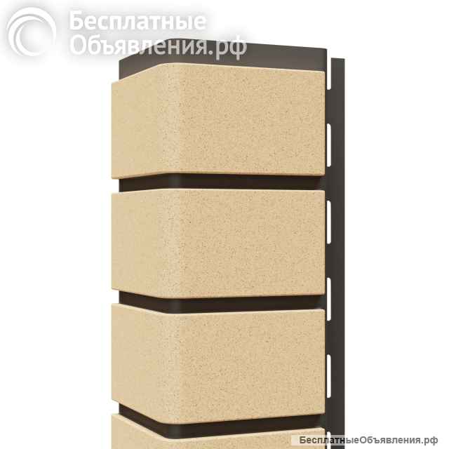 Фактурный наружный угол «Кирпич прокрашенный»