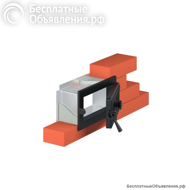 Монтажный тоннель для чугунных дверок