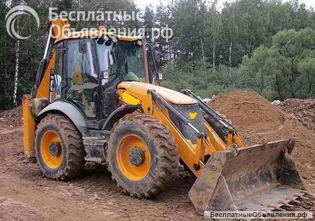 Экскаватор-погрузчик в аренду