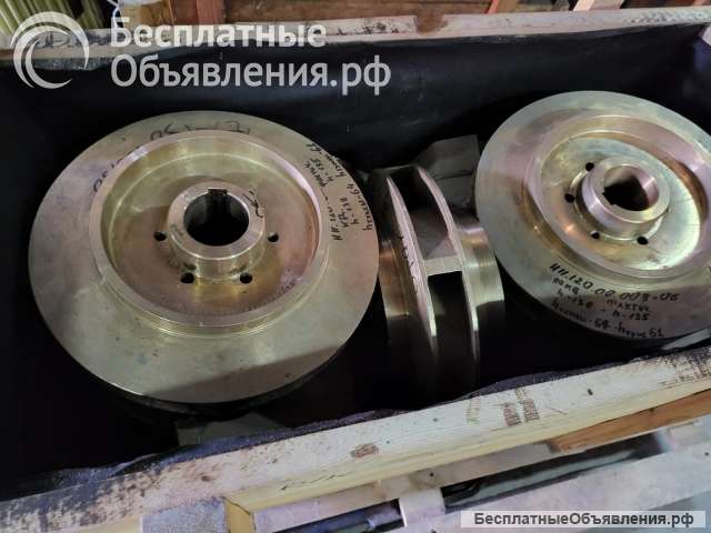 Рабочие колёса, торцевые уплотнения, ЗИП, к насосам НЦВ