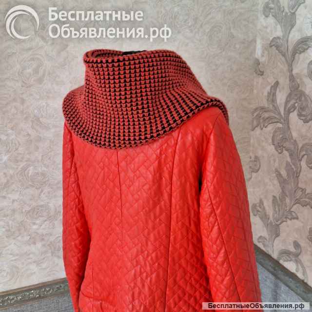 Куртка кожаная, женская 44