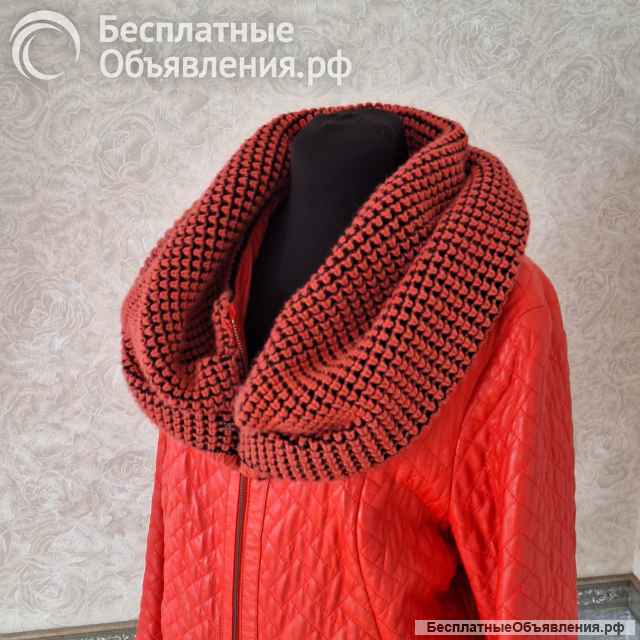 Куртка кожаная, женская 44