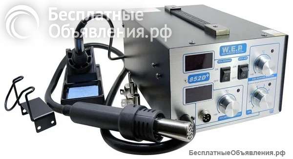 Паяльная станция с феном W.E.P. 852D