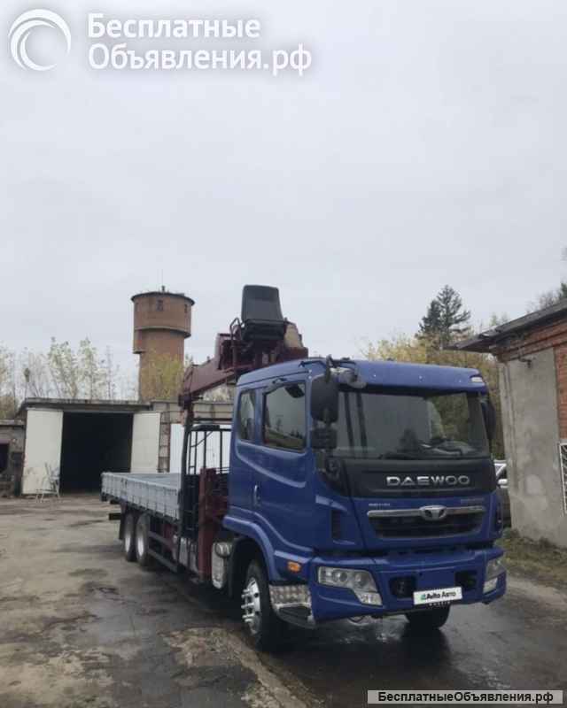 Кран-манипулятор Daewoo Prima с КМУ, 2011