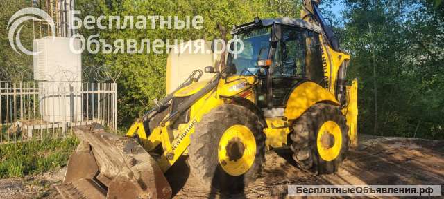 Б/у экскаватор-погрузчик New Holland 115B