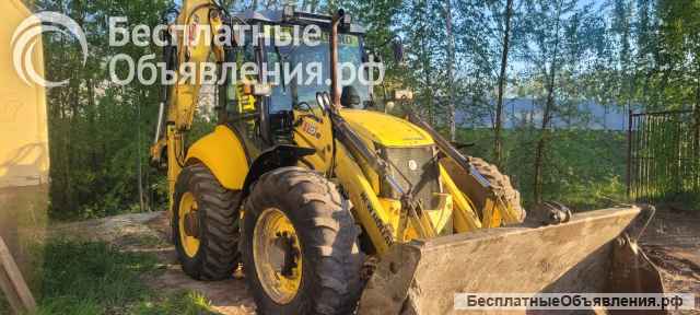 Б/у экскаватор-погрузчик New Holland 115B