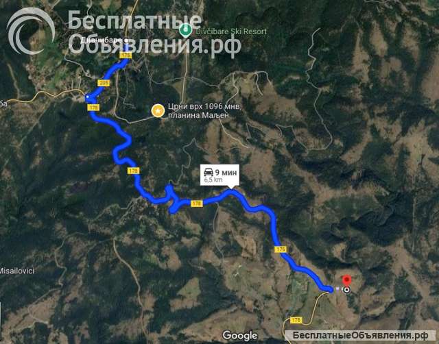 Земля Тометино поље-Дивчибаре, Србија