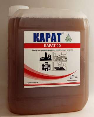 Карат 40 средство послестроительной очистки 5 л