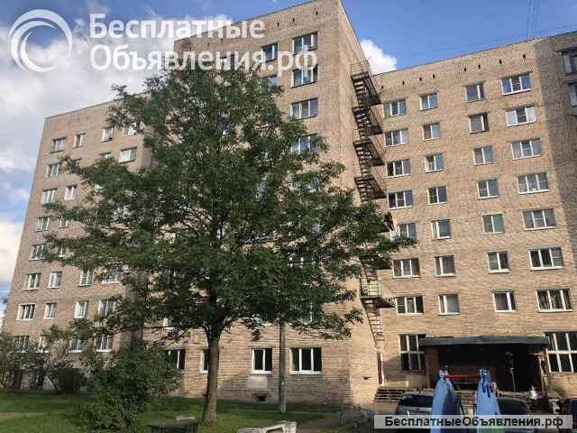 Комн17м2 в 4 к.квре, СПб, пос. Металлострой, Садовая ул, 21к2, м. Рыбацкое-9м/тр, ЖД Ижоры-5м. пеш