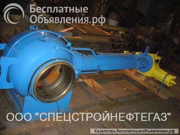 Кран шаровой подземн ый пневмогидропривод Ду300 ру80