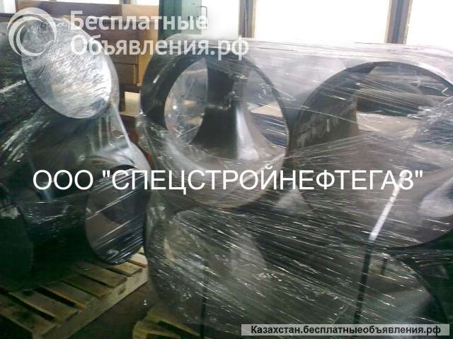 Тройник переходной с накладкой 530х8-105х8 -1,5 ст. 17Г1С ОСТ 34-10-513-90