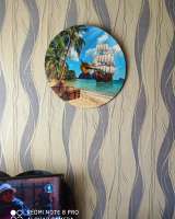 Часы интерьерные "Остров пиратов"