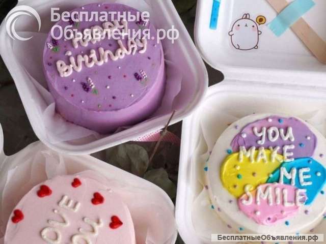 Мастер-класс по бенто-тортам