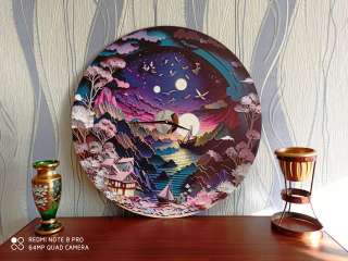 Часы интерьерные "Лунная фантазия"