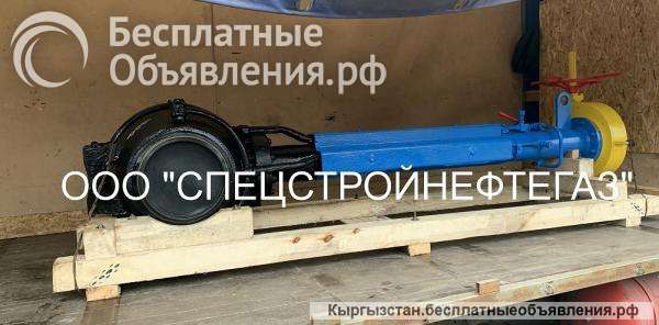 Кран шаровый DN400 PN80 подземный с ручным управлением под приварку для газа