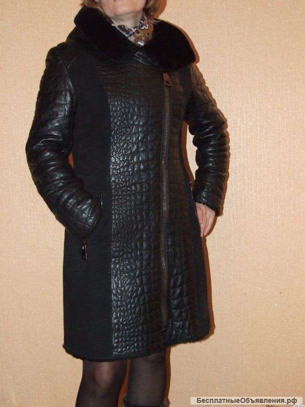Новая испанская дубленка недорого