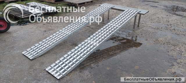 Аппарели алюминиевые ГКА 5.300.30.2/3