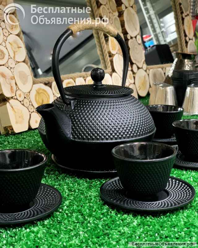 Чугунные чайные наборы