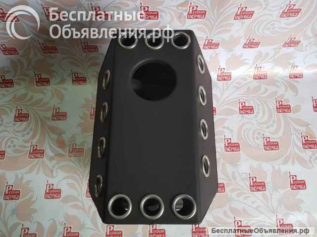 Печь ПО Студент чугунная дверь, стальной колосник