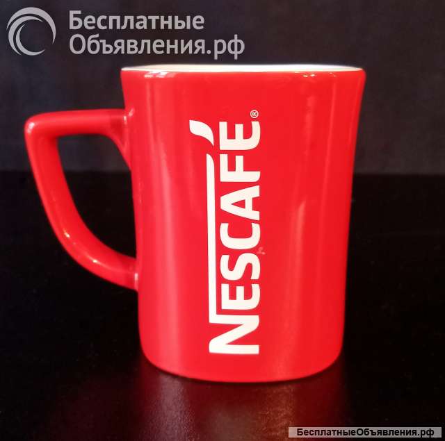Кружка Nescafe красная