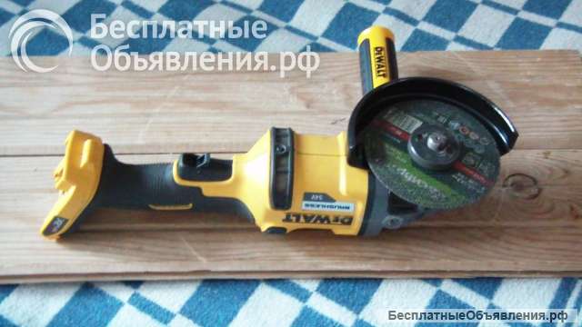 Пилу цепную аккумуляторную DeWelt DCM575 и УШМ DeWelt DCG414 (все Б/У)