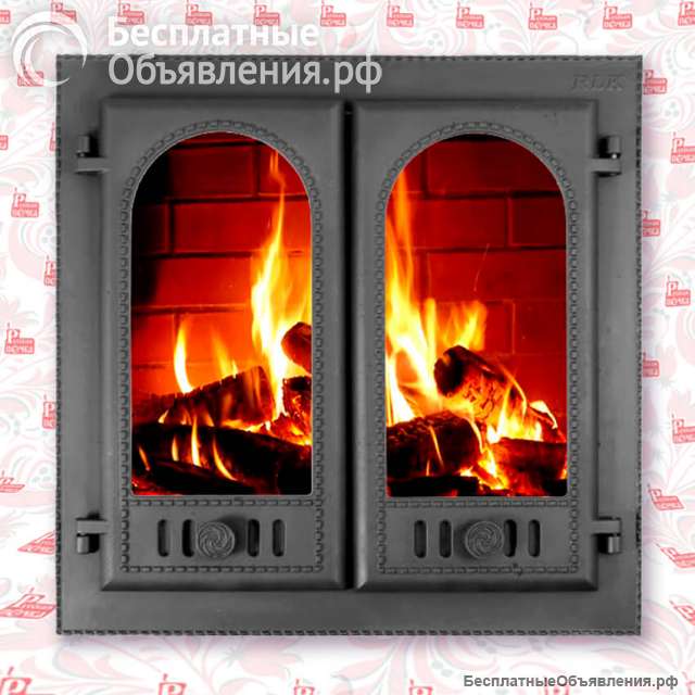 Дверца каминная двухстворчатая ДК-8С