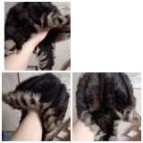 Зимняя норковая шапка