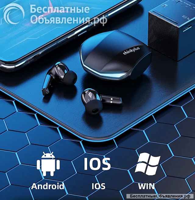 Наушники спортивные Lenovo GM2 Pro Bluetooth 5,3