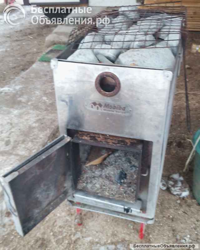 Печь мобиба для бани, сауны или бытовки, бу, Пальчино МО
